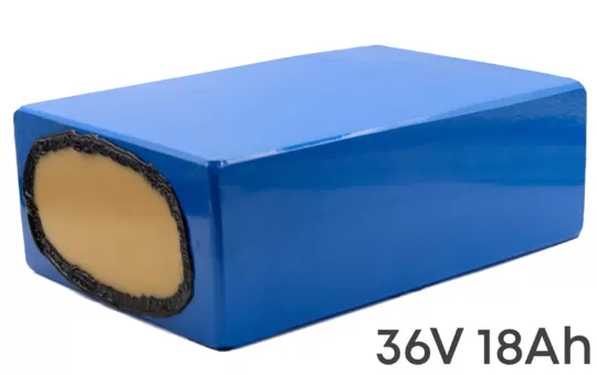 Литиевый аккумулятор для электровелосипеда 36V 18Ah - фото 1