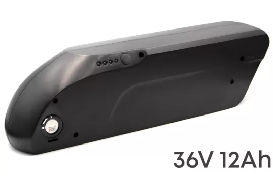 Литиевый аккумулятор для электровелосипеда 36V 12Ah (корпус TigerShark) - фото 1