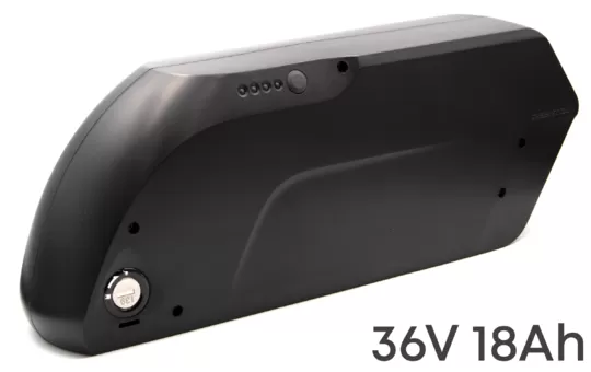 Літієвий акумулятор для електровелосипеда 36V 18Ah (корпус TigerShark) - фото 1
